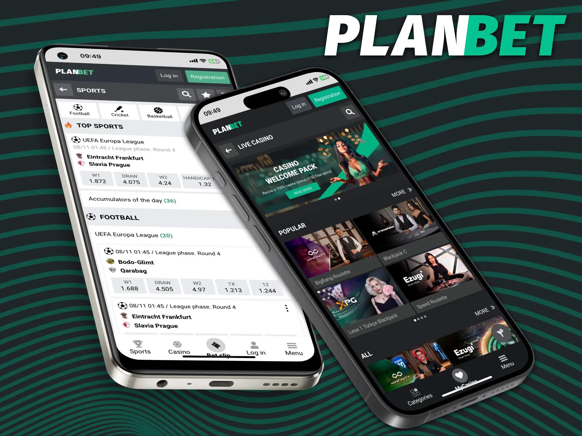 Play on the official PLANBET website on your smartphone.