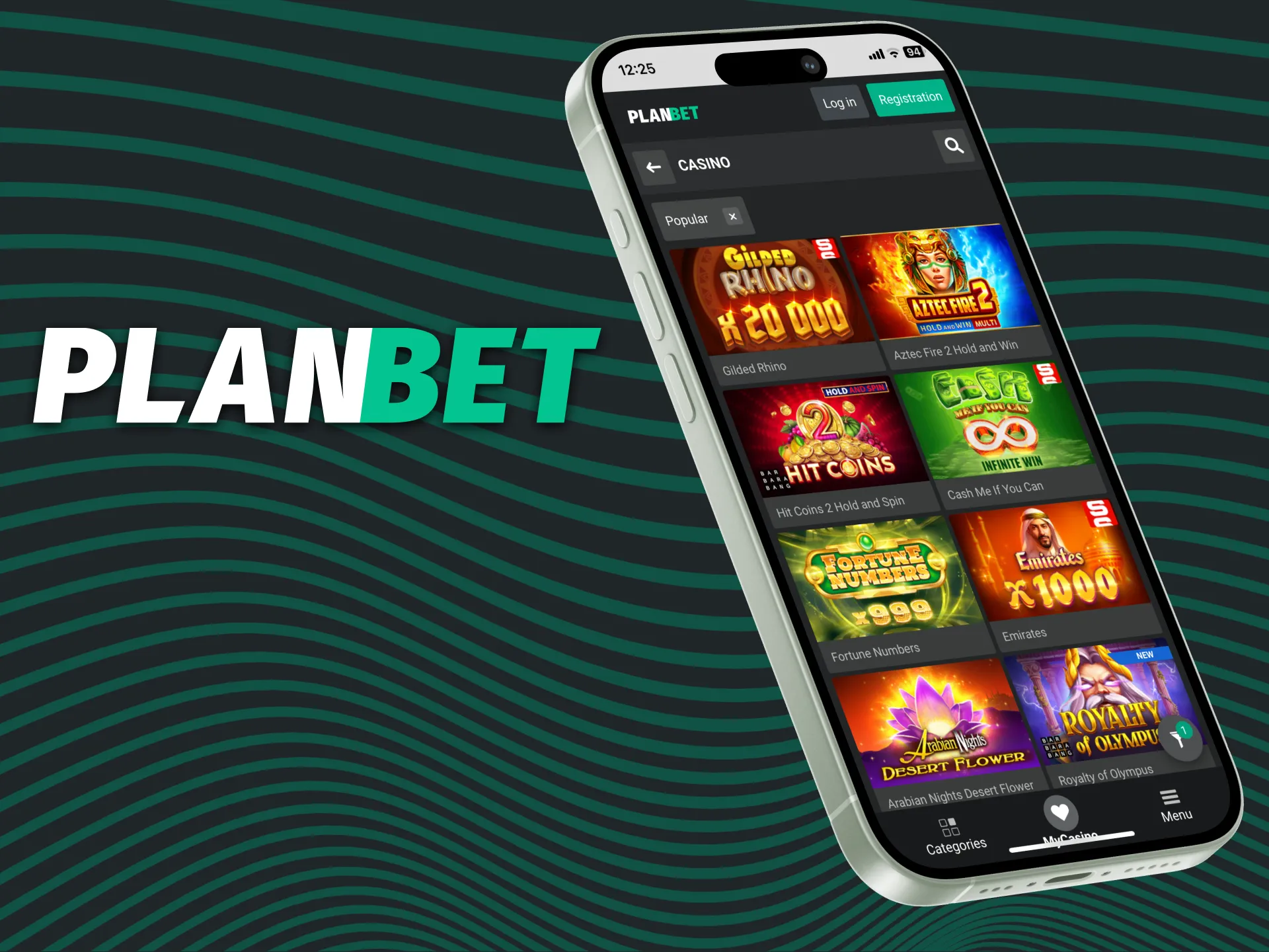 You will find thousands of slots on PLANBET website.