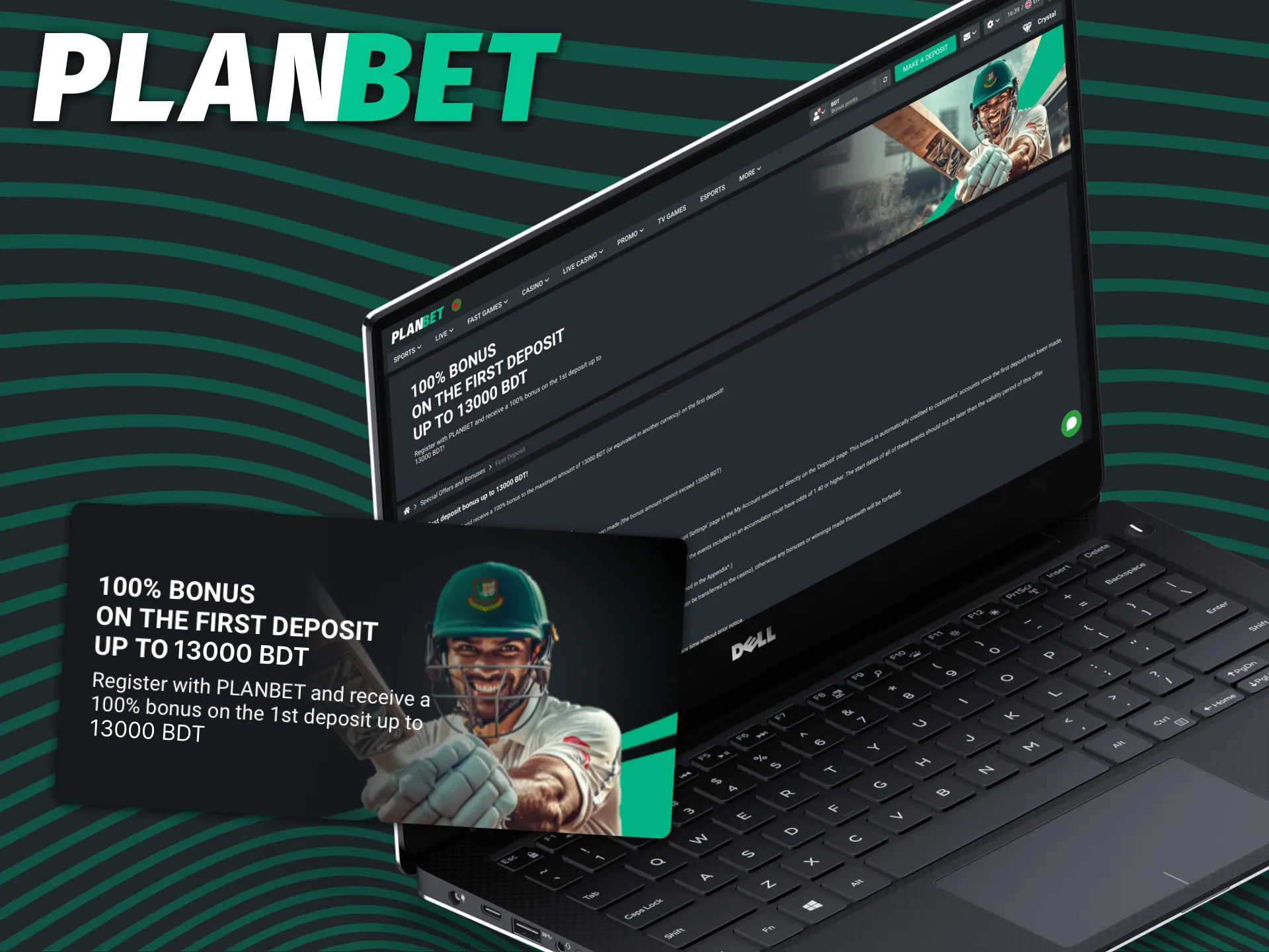 Newcomers can get a welcome sport bonus at PLANBET.