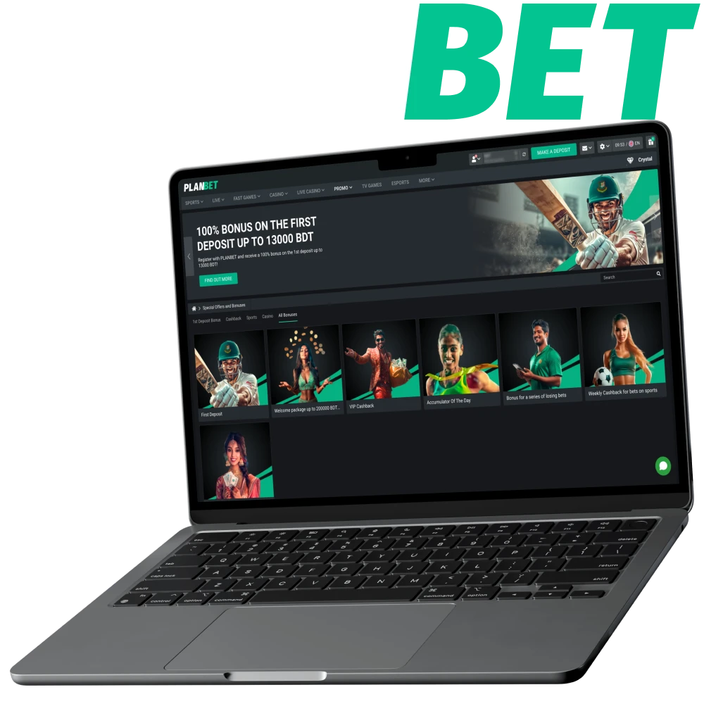 Go to PLANBET official website and receive a welcome bonus.