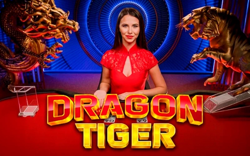 Try your luck playing Dragon Tiger with a live dealer at Planbet.
